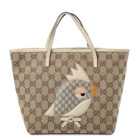 gucci zoo bird tote|gucci bags for sale.